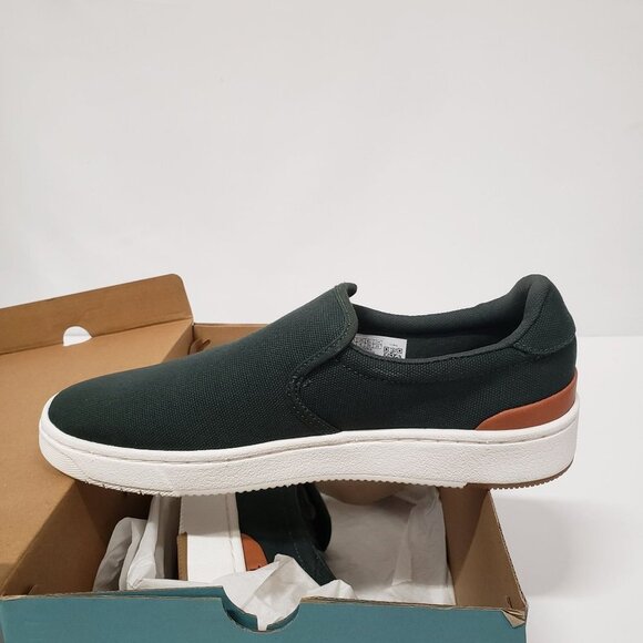 TOMS Green Men\'s Deep Forest‎ TRVL LITE Slip on Shoes - Size 7 main image 4